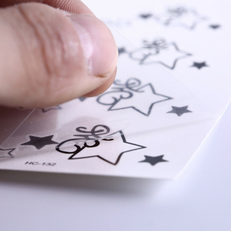 Cute Waterproof Star Arm Temporary Tattoo Stickers Body Art Removable Tatoo JwTO