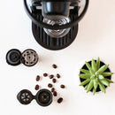 Refillable Capsule Machine Reusable Coffee Capsules Environmental Friendly