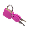 2 Pack Padlock With Two Keys Travel Luggage Security Lock Rose Red+Green