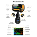 C86 Bluetooth Car FM Transmitter MP3 Player 2 USB Charger Radio Adapter Kit