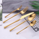 Cutlery Knives Sets Spoons Forks and Knives 18/10 Stainless Steel Western KiQ8W5
