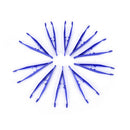 10pcs Disposable Medical First Aid Tweezer Small Plastic Tweezers Blue AME