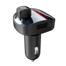 Bluetooth Car Hands-free Kit FM Transmitter MP3 Player Dual USB Charger