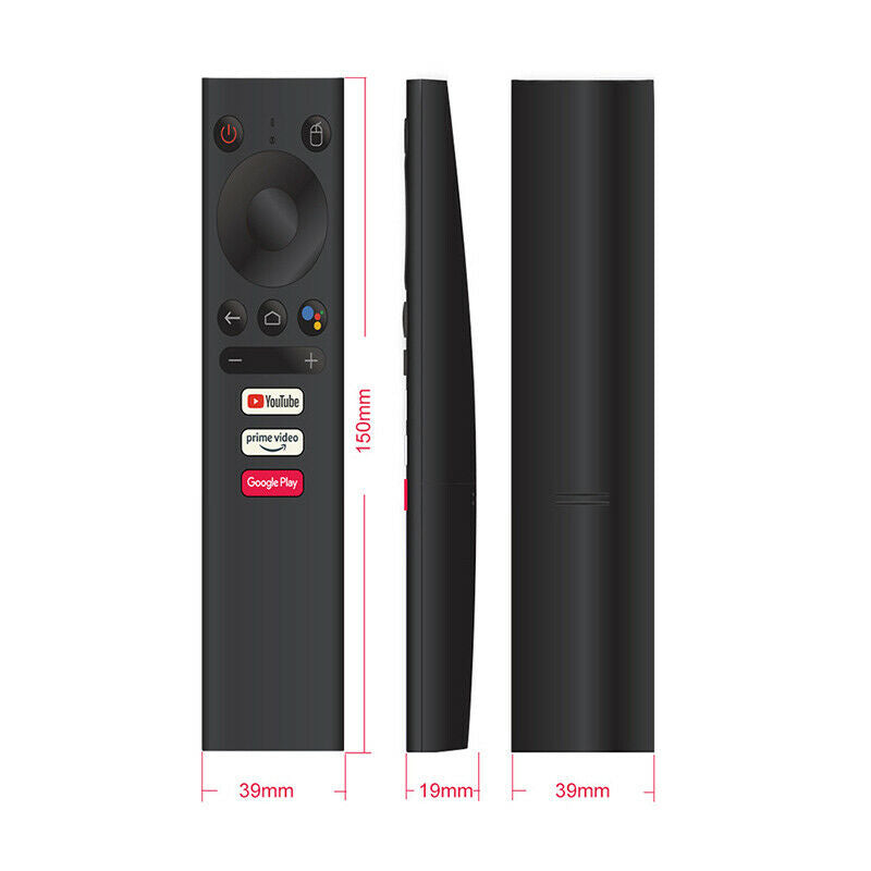 Air Mouse With Gyroscope Bluetooth IR Learning Voice Remote Control For TV B_kz
