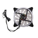 Computer PC Case Fan RGB Adjust LED Fan Quiet Remote Computer Cooler Coolin W9M9