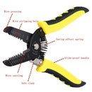 Multi-functional Tool Cable Wire Stripper Stripping Cutting Pliers Cutter