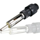 New 60mm Car Radio Audio Aerial Antenna Male Plug Adapter Handle Screw Connector