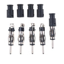 5pcs Auto Car CD Radio Aerial Antenna Plug Adapter Plastic Handle Connector JR