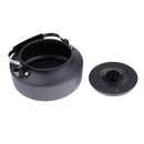 Portable 1600ml Aluminum Alloy Tea Kettle Outdoor Camping Picnic Coffee/Water