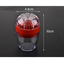 Citrus press, juice press operated manually, lime press made of plastic fruit