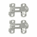 2 Sets Latch Entrance Long Lever Door Bolt Latch Slide Catch Lock Safe Sta ZGB