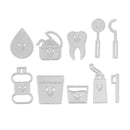 Teeth Metal Cutting Dies Stencil DIY Scrapbooking Album Paper Card Craft