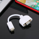 Mini DVI to VGA Adapter Mini-DVI Male to VGA Female Video Adapter Cable