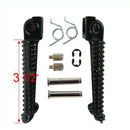Motorcycle Rear Front Footrests Foot pegs For Yamaha YZF R1 1998-2014 R6