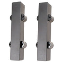 2 Piece Neck And Bridge Pickup Cover Pickup Cover Set For 5 String JB Bass