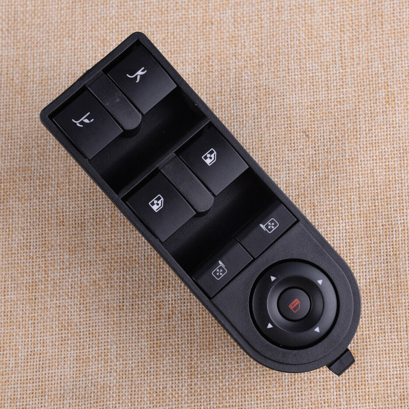 Left Electric Master Window Switch Panel Fit for Vauxhall /Opel Tigra B Black