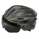 Cycling Helmet Women Men Adjustable Ultralight Bicycle Helmet Goggles Gray