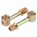 10PCS Furniture Fittings Connector Screws 4 in 1 Eccentric Hammer Screw M6