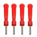 4 pcs Tyre Valve Core Remover Removal Tire Repair Tool Screw Driver H2Z3