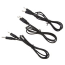 3Pcs Audio Converter Cable 3.5mm Mono Jack Male To Male Extension Cable, 1M