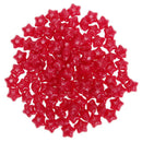 100pcs Five-Pointed Star Stamp Paint Wax Envelope Card Sealing Wax(Wine Red