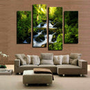 30cm Canvas Decorative Wall Art Painting Picture Forest Stream No Frame