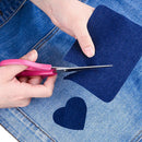 12pcs Iron On Patches Jeans Elbow Patch Apparel Fabric Sewing Knee Pants  OZ