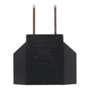 New EU Euro Europe to US USA Power Jack Wall Plug Converter Travel Adapter LJ