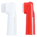 Oral Toothbrush Set + Massage Finger Brush Grooming Toothpaste for Dog Pupp