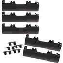 5 Pices Hard Drive Caddy Cover with 2 Screws for Dell Latitude E6540 Laptop