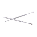 Blackhead Pimple Comedone Acne Extractor Remover Tool+Ear Wax Stick Kit Set JR
