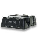 4 in 1 Controller Charger Dock Power Charging Stand For PS4/MOVE/PS4 VR New