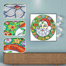 5D DIY Special Shaped Diamond Painting Santa Claus Embroidery Mosaic Kits