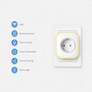 EU Smart WIFI Socket Plug LED APP Timing Voice Remote Control Alexa Google Home
