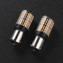 1 Pair DC 12V 10W 1156 SMD3014 144 LED Canbus Car Auto Turn Signal Light Bulb