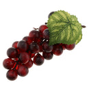 Artificial Plastic Grapes Bunch Fruits Kitchen Cabinet Party 36 Head- Purple