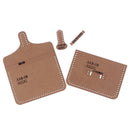 1set Hard Kraft paper Stencil Template For DIY Leather Handmade Craft Patt BX