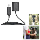 Andoer NP-FW50 Dummy Battery Adapter USB Port Plug DC Power Bank for SONY A7 A7R