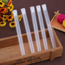 5pcs/set Plastic Thin Transparent Sealed Needle Bottle Sundries Storage Jar