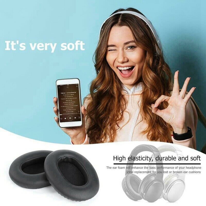 1 Pair Replacement Ear Foam Cushion Earpad for Edifier W830BT Headphones
