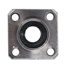 8mm Inner Diameter Square Flange Linear Motion Bushing Ball Bearing LMK8UU D4M5