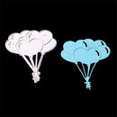 Love Heart Balloons Metal Cutting Die Scrapbooking Embossing Craft Stencil DecFT