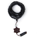 Black Tibetan Sandalwood Buddhist Buddha Prayer Beads Mala Bracelet Necklace 0K