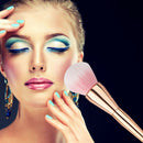 Pro Makeup Kabuki Contour Face Blush Brush Powder Foundation Cosmetic Tool