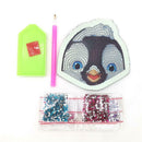 DIY Special Shaped Diamond Painting Wallet Penguin Coin Purse Keychain Gift