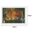 Fireworks 5D Round Diamond DIY Embroidery Painting Craft Kit Home Decor