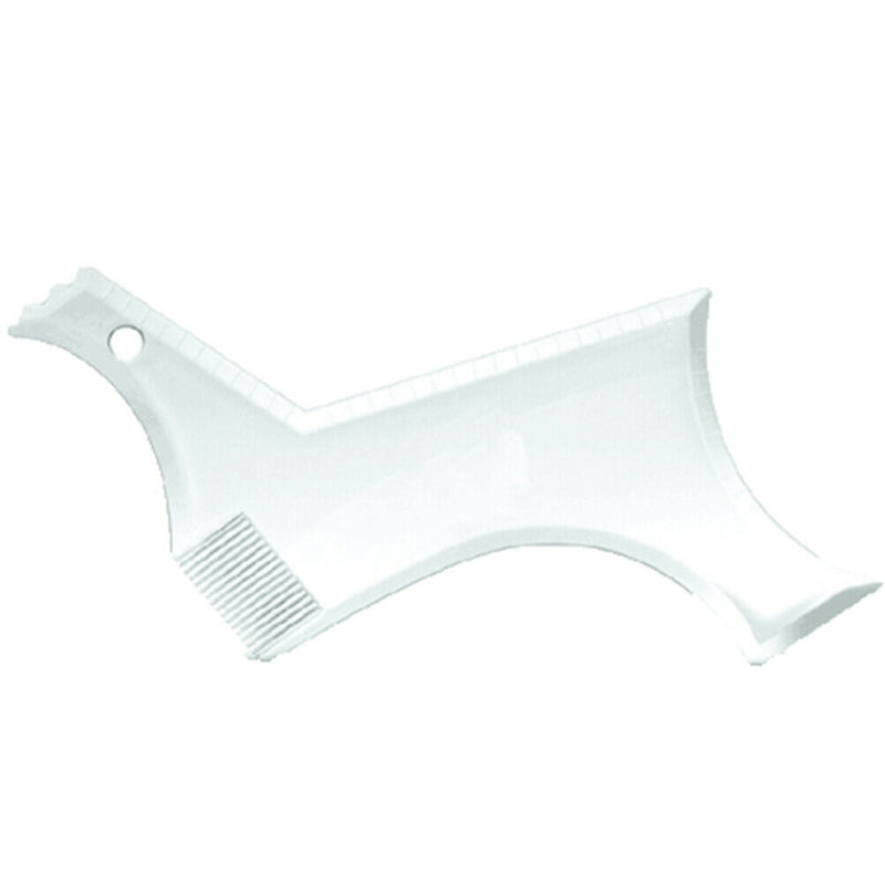 Men's Beard Combs Shaping Styling Template Comb Transparent for Hair Trim Be Gw