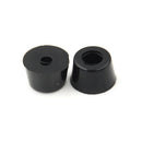 10Pcs 17 x 10mm Round Cabinet Black Rubber Instrument Case Feet Foot Circular Ew