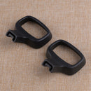 Left + Right Front Black Seat Adjustment Handle Fit For AUDI Q5 TT A3 VW Sharan