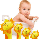 Developmental Animal Soft Stuffed Infant Baby Plush Toys Rattles Kids Lion